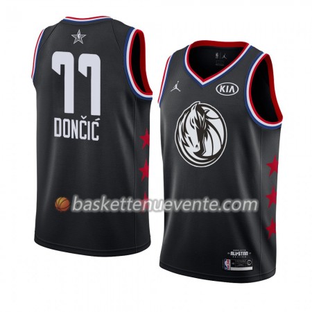 Maillot Basket Dallas Mavericks Luka Dončić 77 2019 All-Star Jordan Brand Noir Swingman - Homme